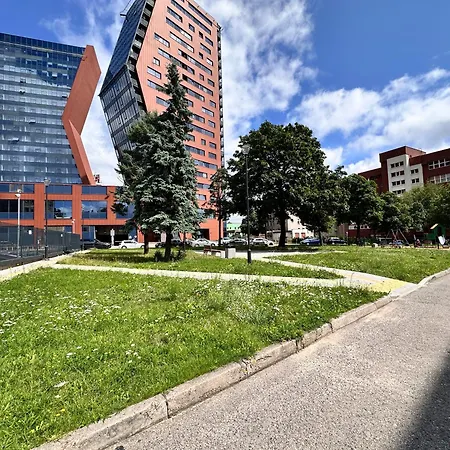 公寓 Center Pearl 2br Wifi Easy-check-in 克莱佩达